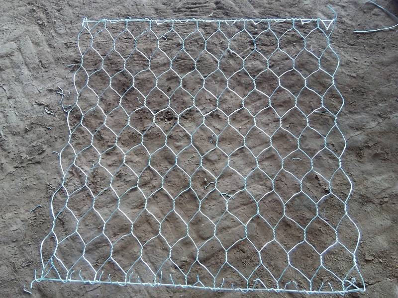 10％锌铝合金石笼网箱 高尔凡铁丝格宾石笼河道治理基坑固滨笼
