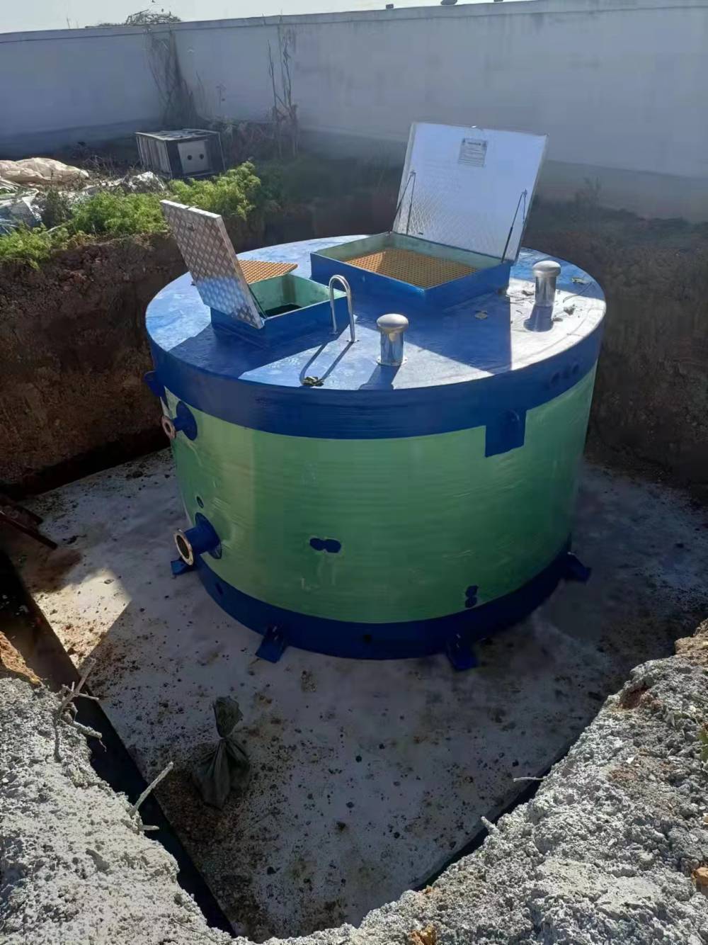 地埋式 一体化预制泵站 雨污水分离设备 直径3米可定制