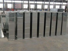 Galvanized Ventilation Ducts from Air Processor