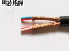 What are the characteristics and applications of shielded control cables?