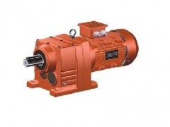 What are the characteristics of the R series gear reducers?