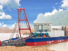 Where can a sand pump boat be used?