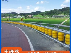 公路防撞旋转桶护栏