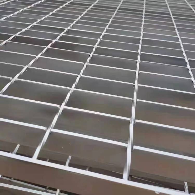 镀锌钢格板平台盖板 定制排水沟重型插接式热镀锌钢格栅