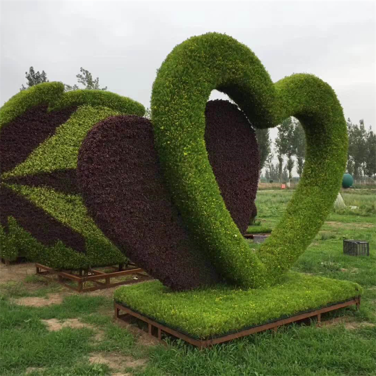 绿植雕塑 湛江景观绿雕造型