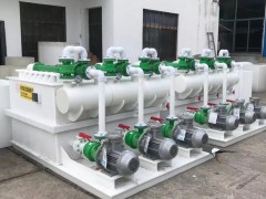 发往浙江宁波PP环保型真空机组出货中