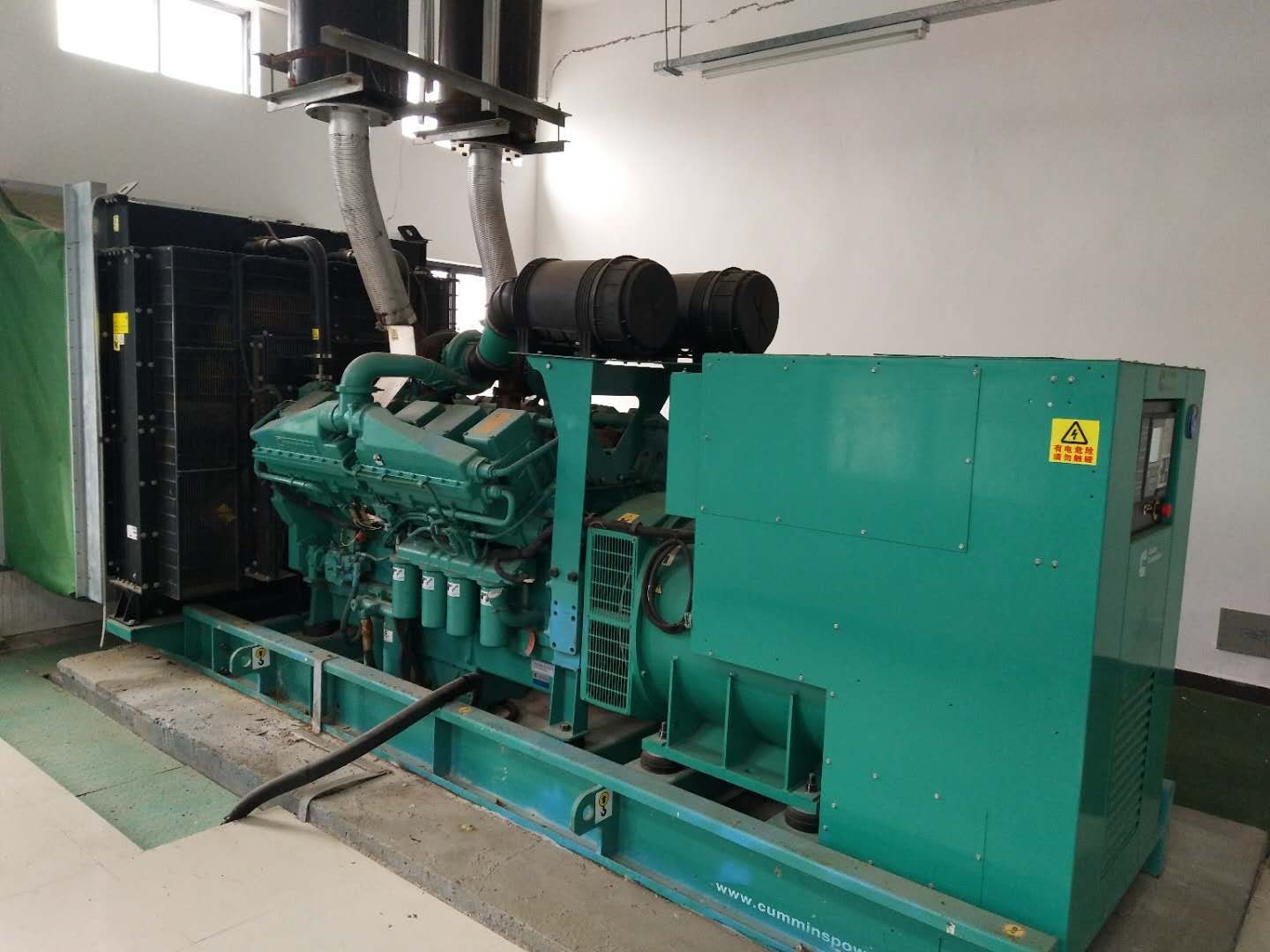 温州发电机回收公司 温州二手旧柴油发电机组回收