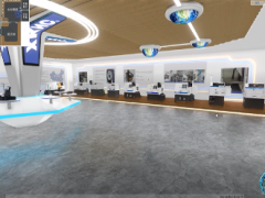 西安某工厂3D虚拟展厅系统