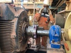 Coal Mining Industry: Used in crushers and belt conveyors