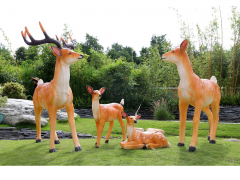 玻璃钢发光动植物工程案例