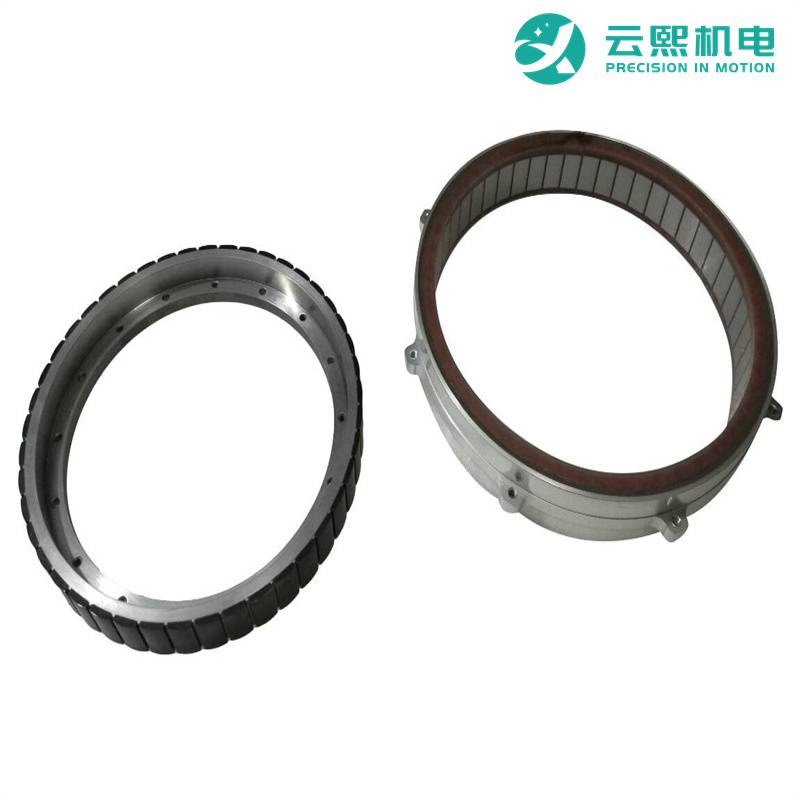 机床用高低温无框力矩电机价格 运行平稳 力矩密度高