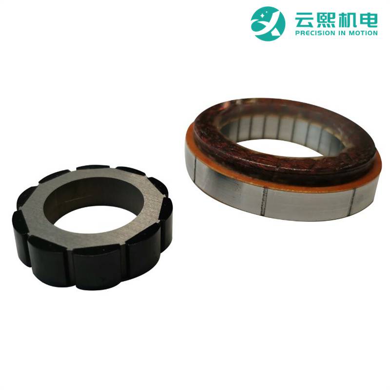 真空无框力矩电机市场价平稳力矩密度高注塑机用力矩电机YT110-08-A