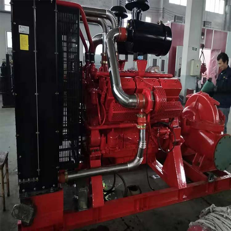Diesel fire pump