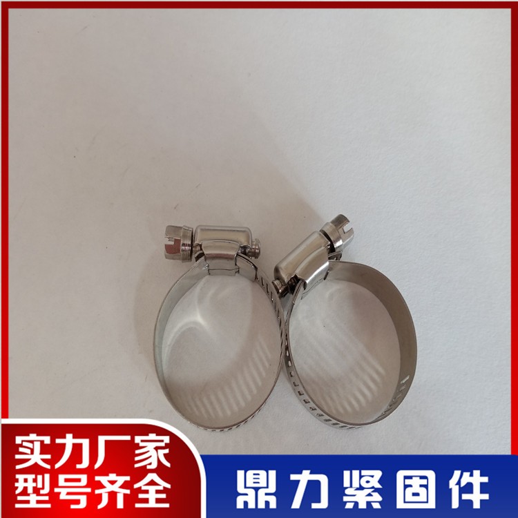 American-style cap hose clamp