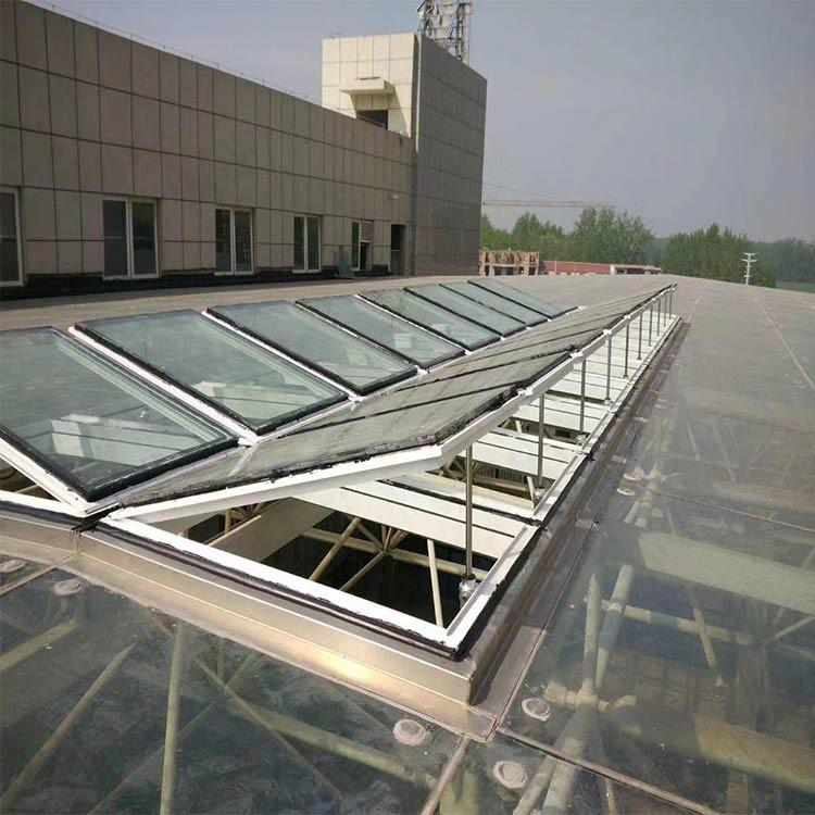 Steel structure factory skylight