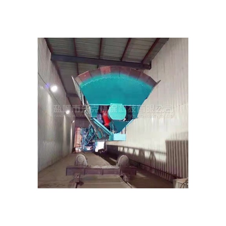 Large steel pipe shot blasting ma