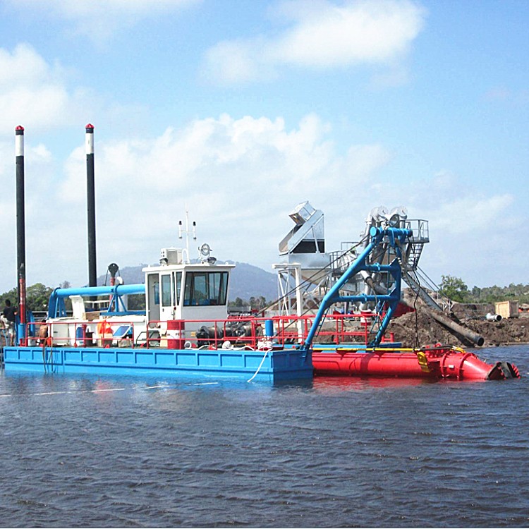 Semi-hydraulic cutter suction dre