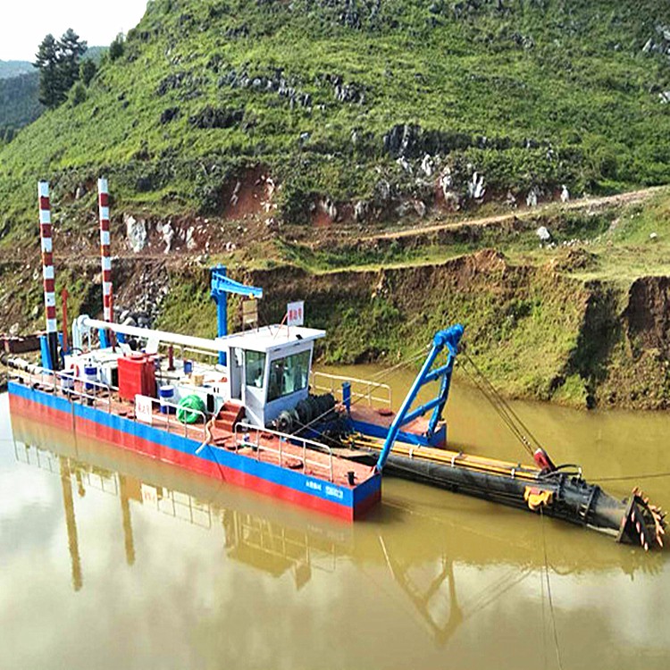 Full-hydraulic cutter suction dredger
