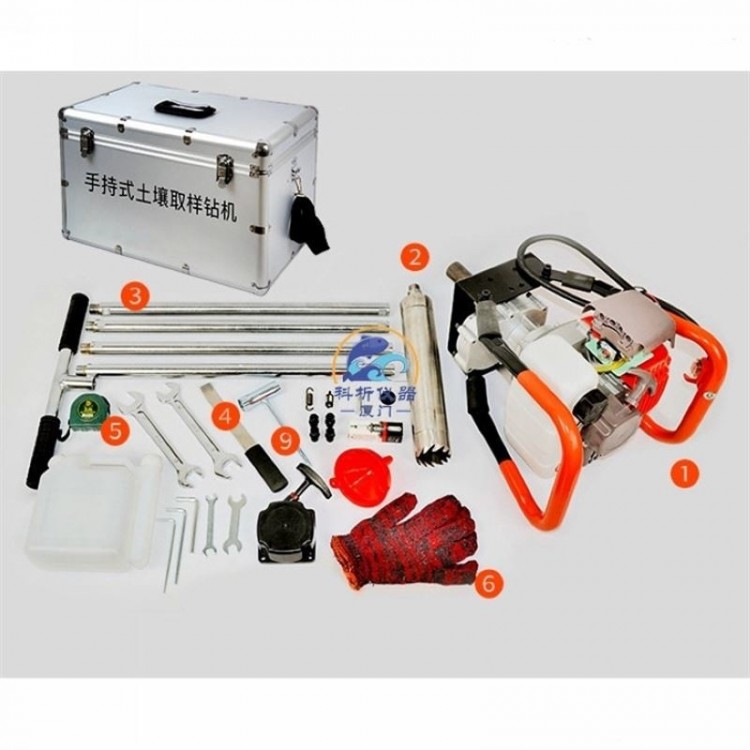 手持式土壤取样钻机电动采泥器