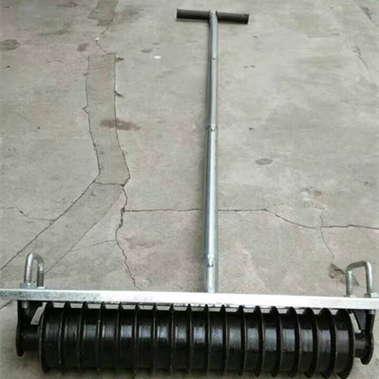 70型加重手持式拉纹器 混凝土地面压纹器 路面刻纹机