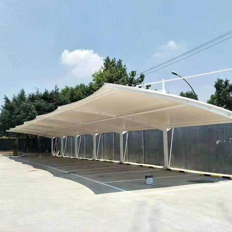 膜结构停车蓬