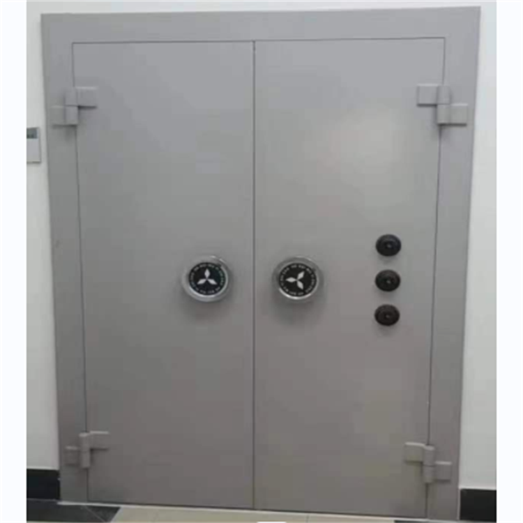 三锁联动金库门 别墅密室防盗金库门