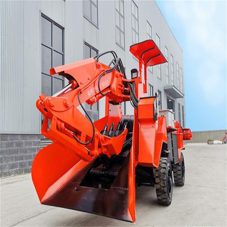 小型顶管式扒渣机  水利工程  隧道工程  小型随道除渣机