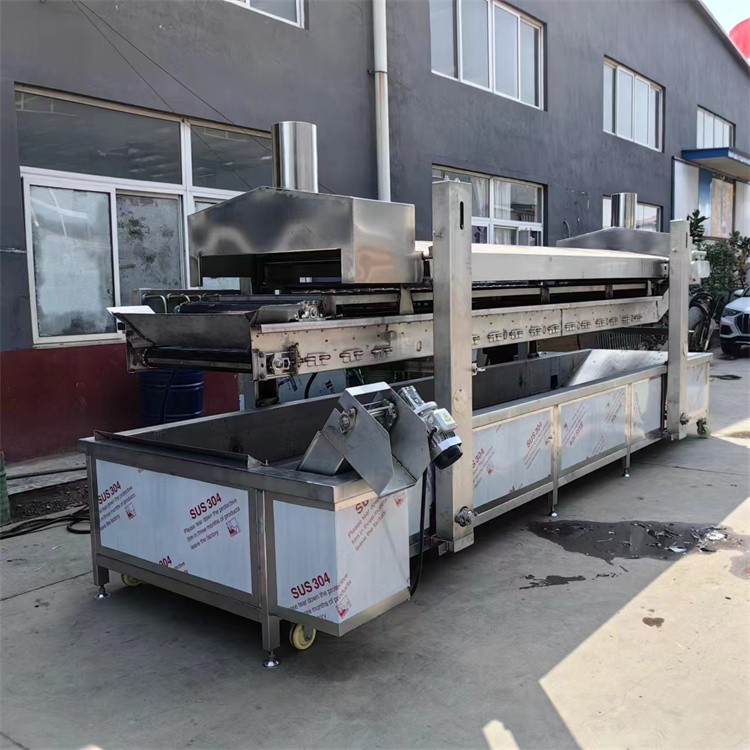 全自动油炸流水线