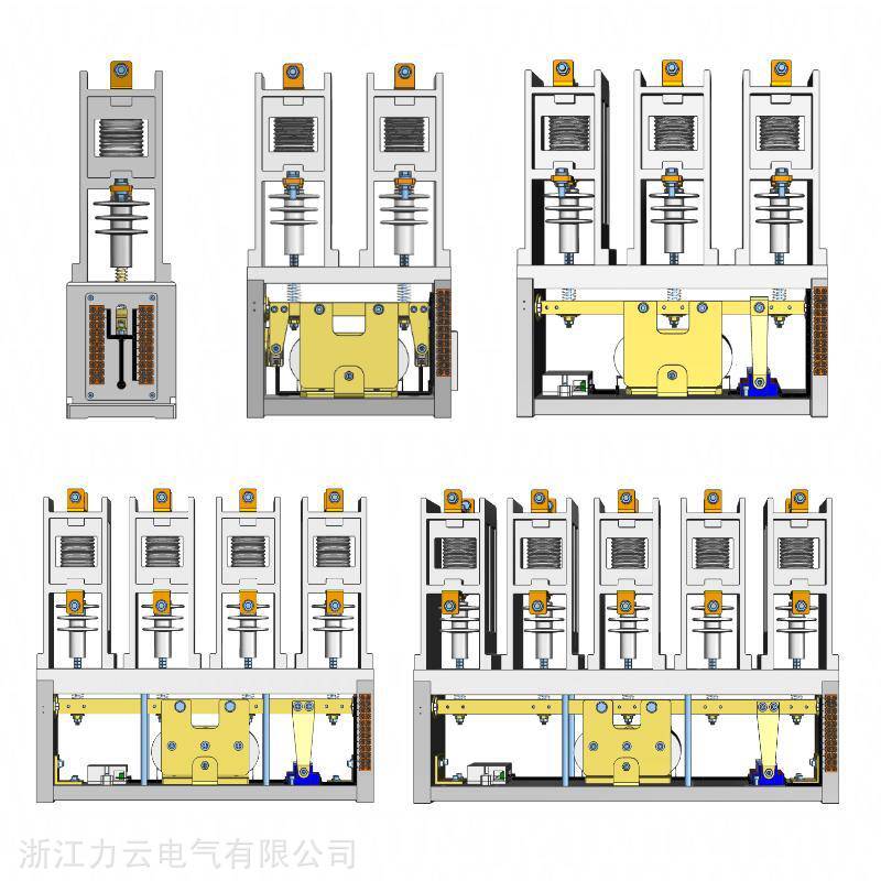 力云电气-高性能 12kV交流高压真空接触器 真空开关专业制造商