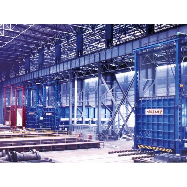 台车式天然气热处理炉群