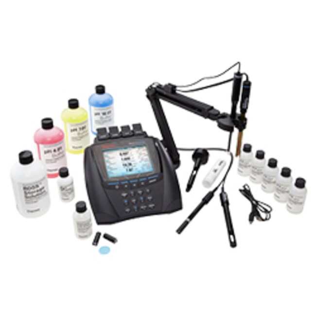 pH 值/ISE/电导率/溶解氧多参数台式测量仪