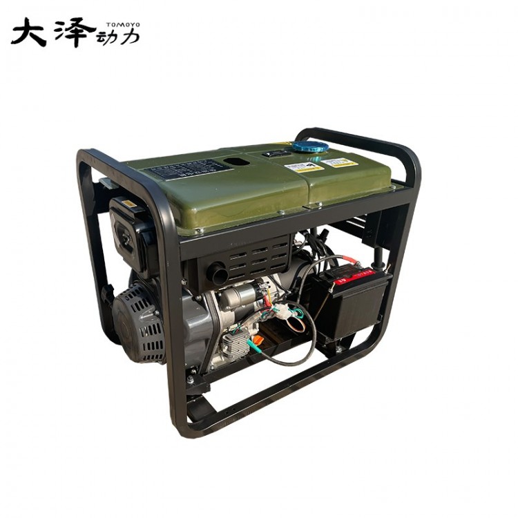 6千瓦开架柴油发电机油耗低