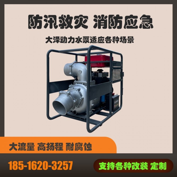 8寸柴油水泵高扬程大泽动力