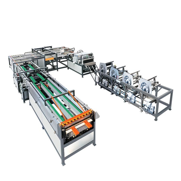 Air duct processing line