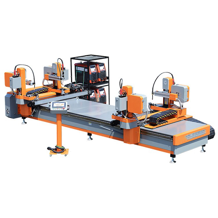 四角铁法兰自动焊机