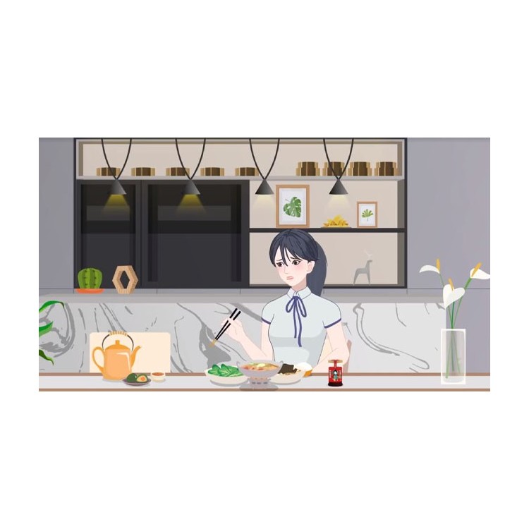 【二维动画】绝娜食品【味字版】