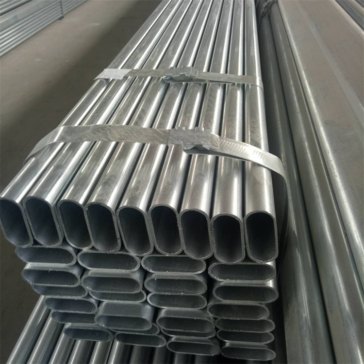 304不锈钢椭圆管 拉丝平椭圆鸭蛋圆管大棚用管