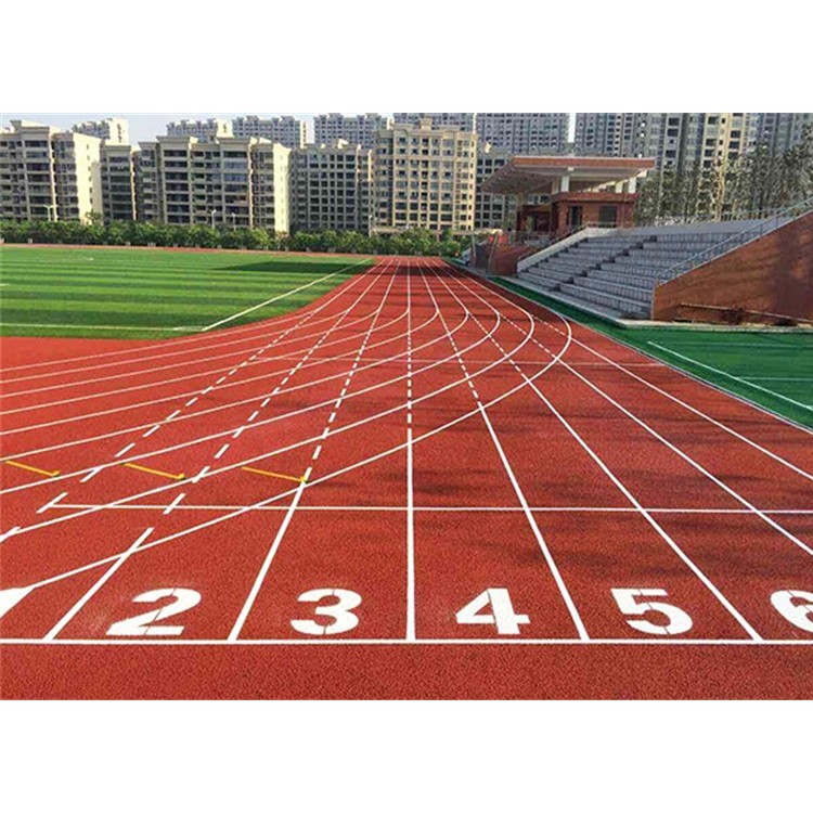 All-plastic track material