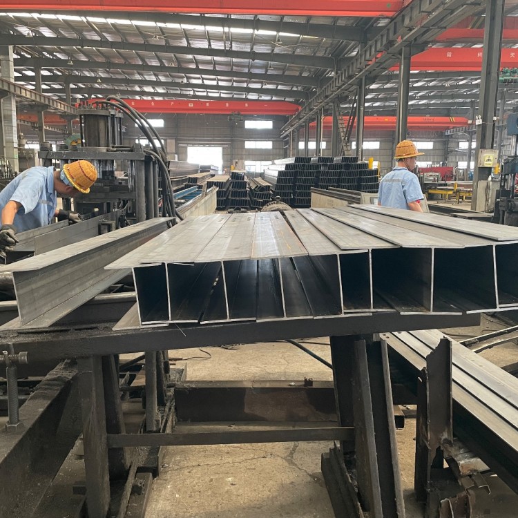 High-frequency Welded H-beams, heat and corrosion resistant, custom punching