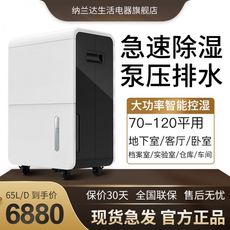 Nalanda NLD-665EB Home Dehumidifier/Extract Dryer 65 Liters/Day