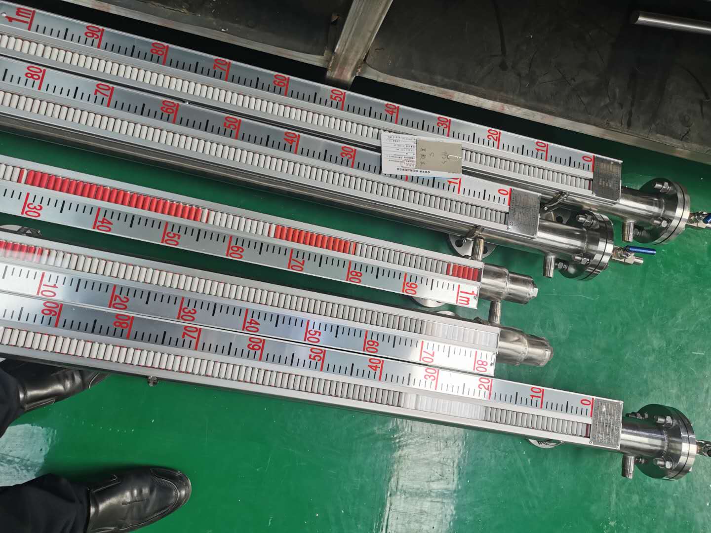 长期供应蒸汽夹套磁翻板液位计厂家直销优选安徽中盛电气有限公