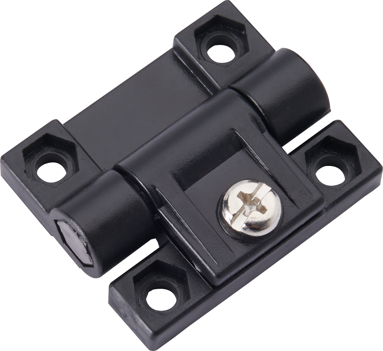 黑色PA铰链，碳钢螺钉，聚碳酸脂转轴 CL272铰链