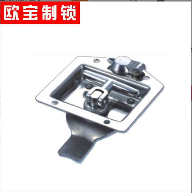 平面锁 供应MS857不锈钢工业柜锁 机柜平面锁 机箱面板