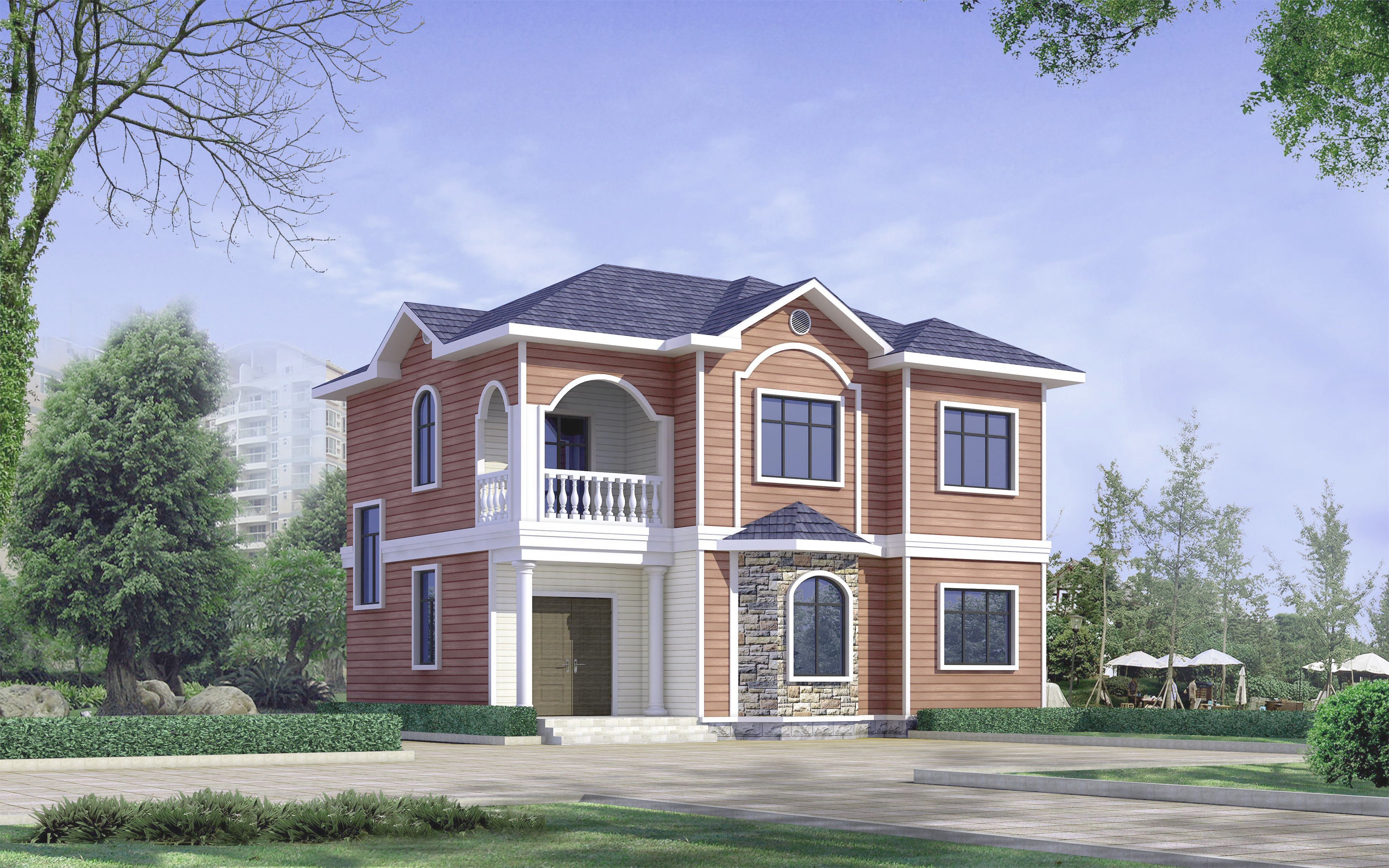 安徽 农村自建别墅定制_轻重钢别墅要多少钱一平方