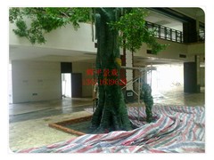 Simulated cement trees are increasingly popular with the public.