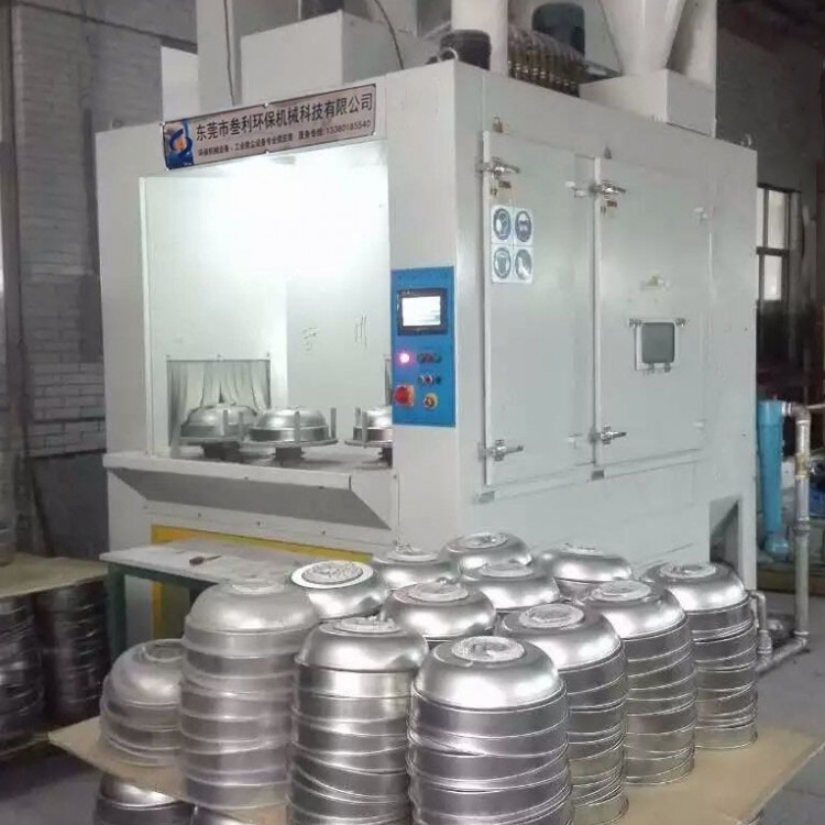 Automatic rotary sandblasting machine