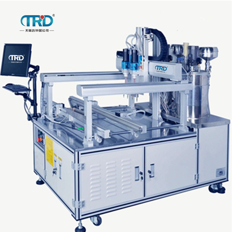 Tianruida Equipment Production Line Automatic Glue Filling Machine Double Liquid Glue Dispensing Machine Welcome to Purchase
