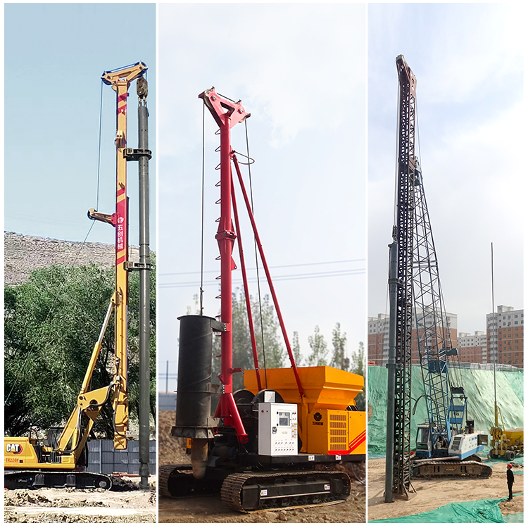 Internal impact hydraulic pile锤 for soil compaction piles