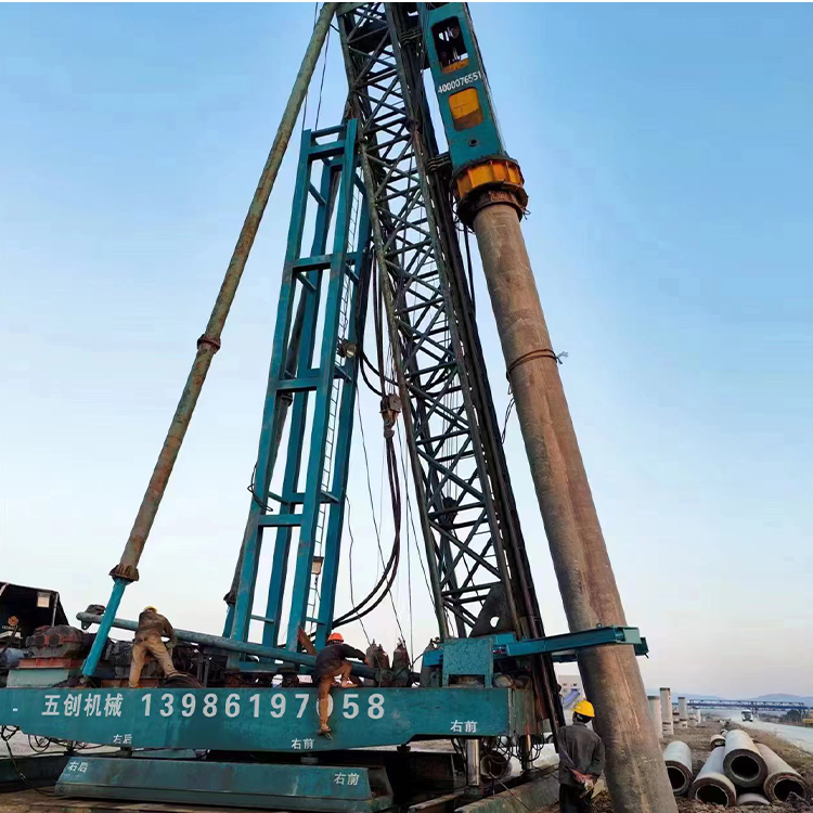φ800 Pipe Piling Oblique Pile Construction