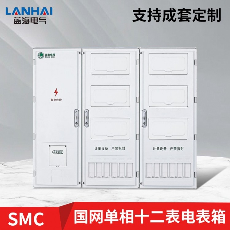 SMC 国网单相十二表电表箱